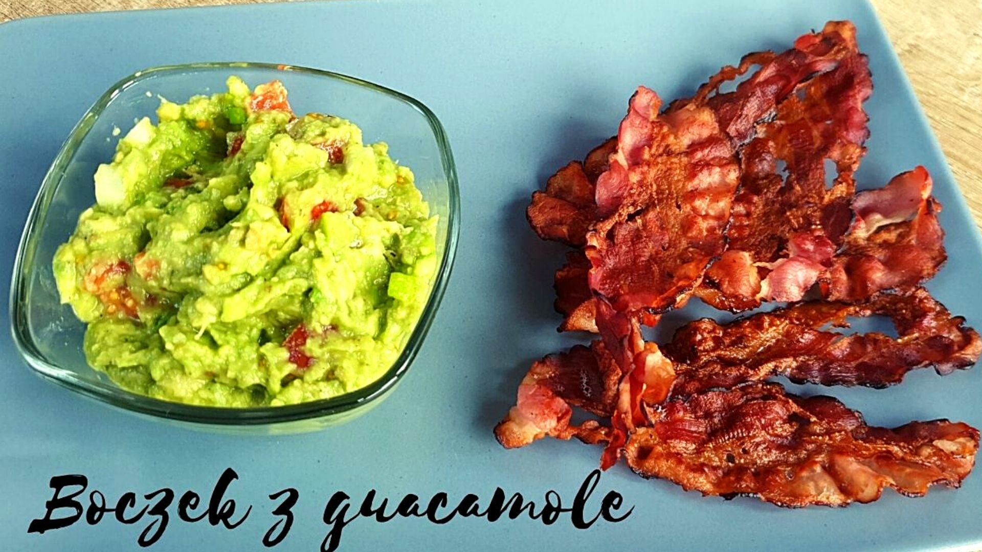 You are currently viewing KETO boczek z guacamole