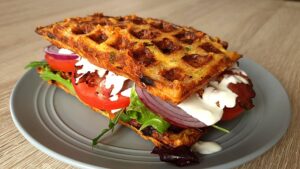 Read more about the article KETO gofry serowe, tylko 5 węgli  ?