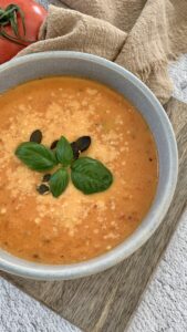 Read more about the article KETO krem z pieczonych pomidorów