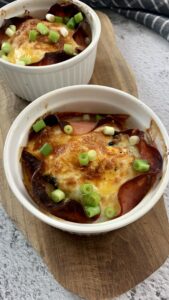 Read more about the article KETO zapiekane jajka w szynce