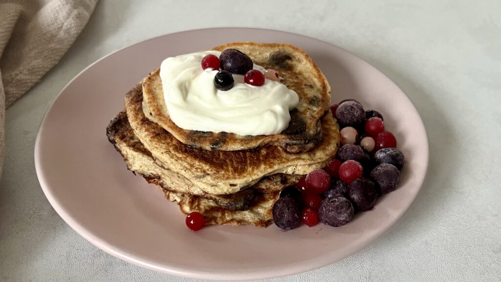 Puszyste placuszki bez mąki