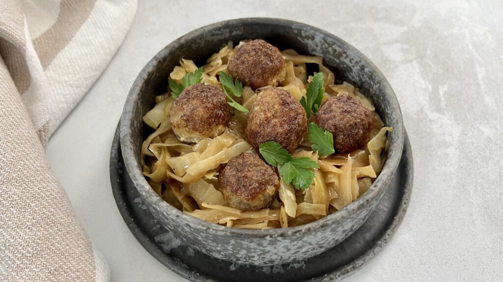 Mięsne pulpety z niespodzianką