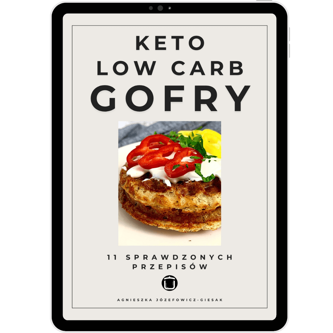 okladka keto low carb gofry