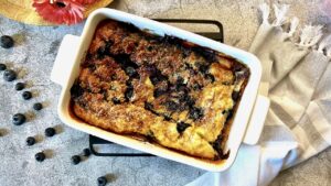 Read more about the article Dieta KETO: Jak Zrobić Smaczny Omlet z Borówkami w Kilka Minut z Piekarnika