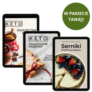 PAKIET Keto Świątecznych przepisów + Keto serniki