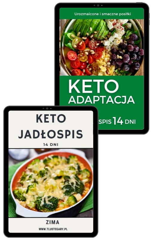 Pakiet keto jadłospisów adaptacja + zimowy
