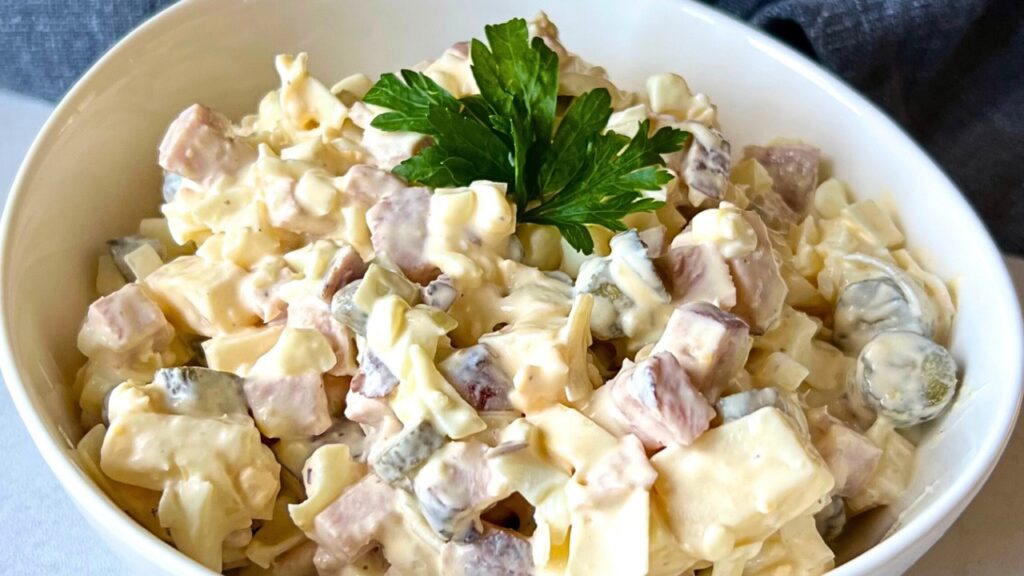 keto sałatka wielkanocna