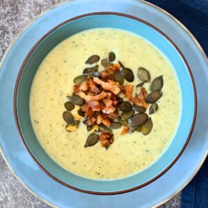 Zupa krem z cukinii i pora