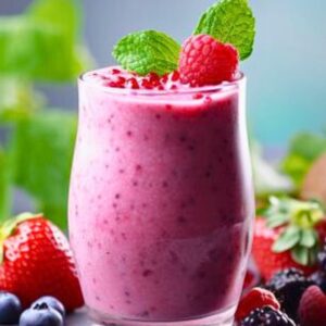 smoothie z owocami