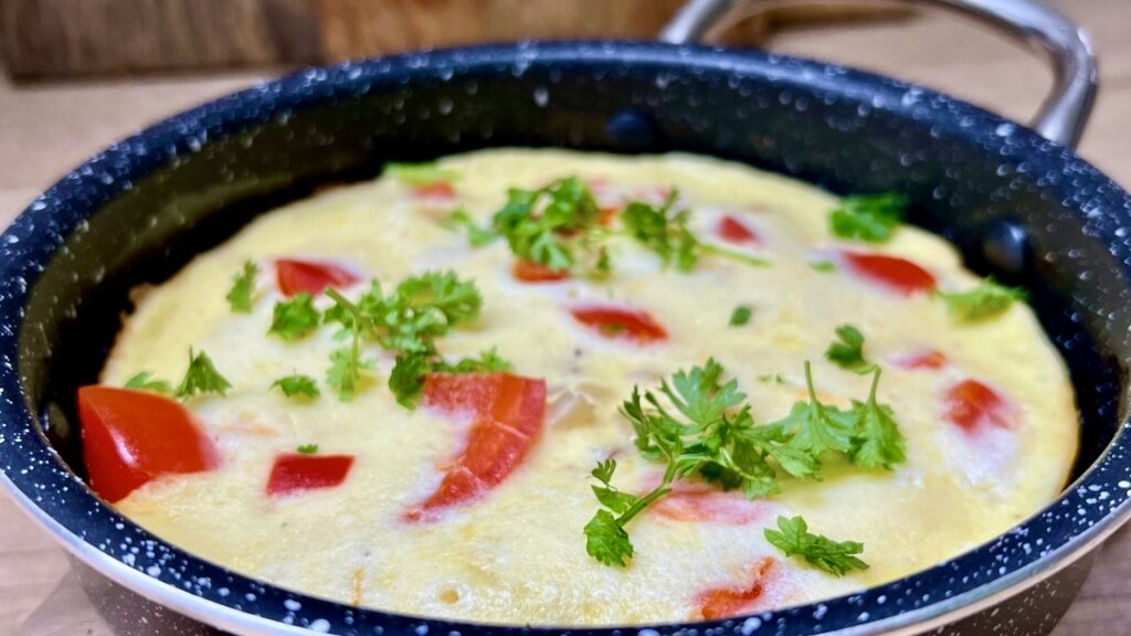 frittata z serkiem wiejskim