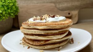 Read more about the article Puszyste Naleśniki z 3 Składników Bez Mąki KETO LOW CARB