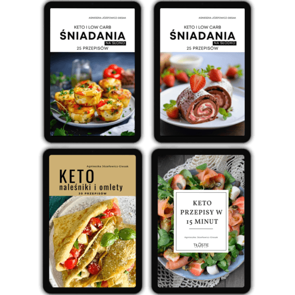 pakiet 3 ebooki plus keto w 15 minut