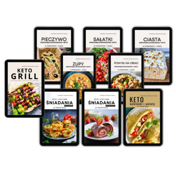 pakiet 9 ebookow keto i low carb
