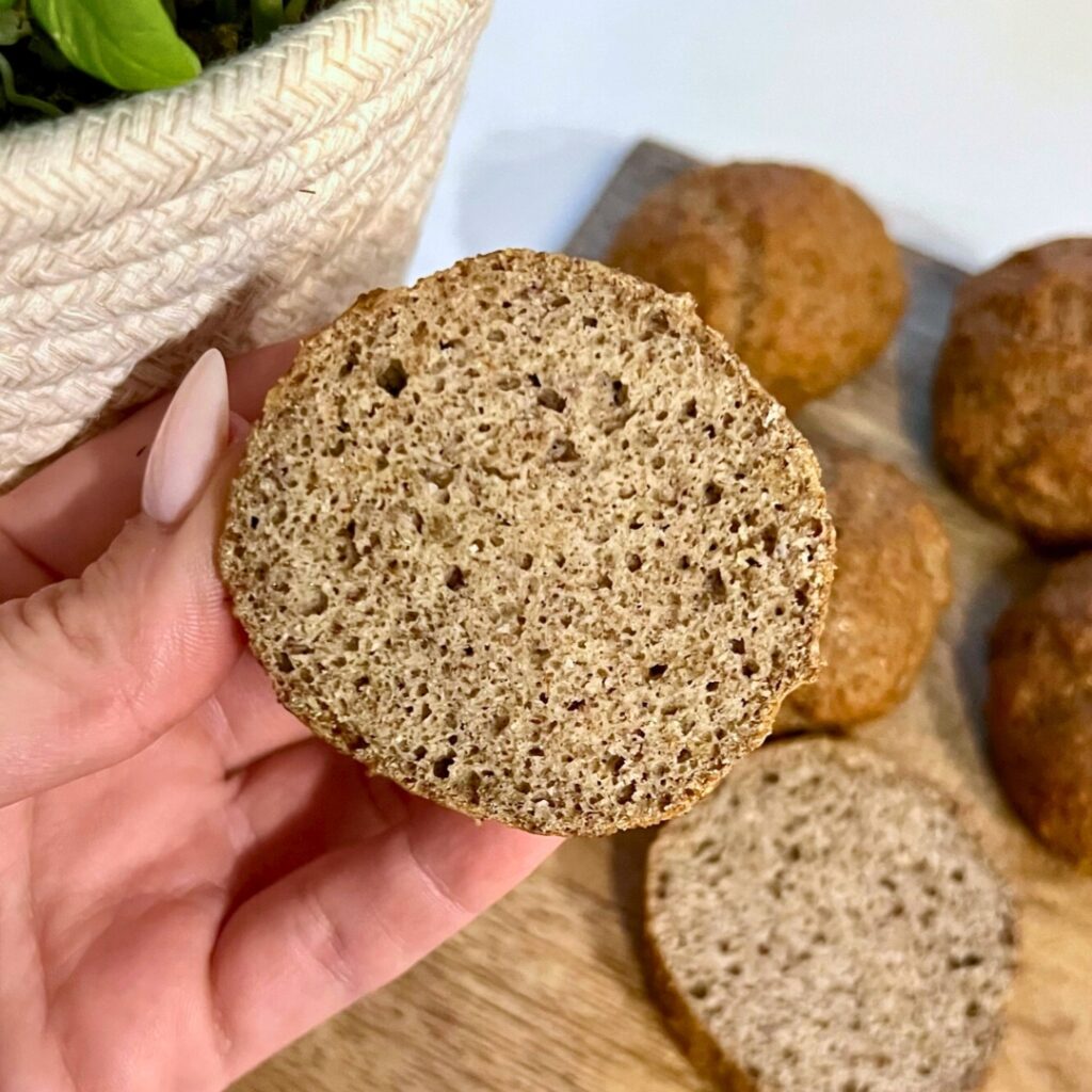 keto bułki z babką jajowatą