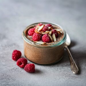 czekoladowy chia budyń