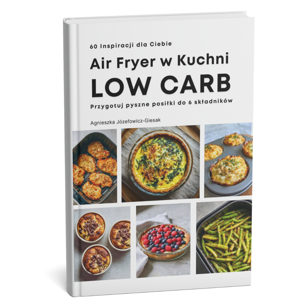 ksiazka air fryer w kuchni low carb