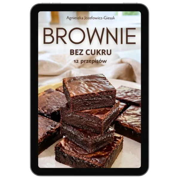Okładka e-booka Brownie bez cukru. 12 przepisów