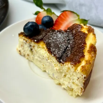 Sernik baskijski Keto