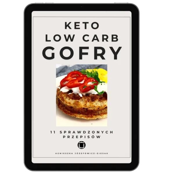 Okładka e-booka Keto Low Carb gofry. 11 sprawdzonych przepisów