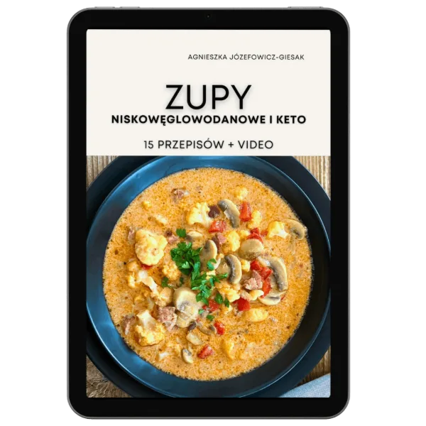 Okładka e-booka Zupy niskowęglowodanowe i Keto